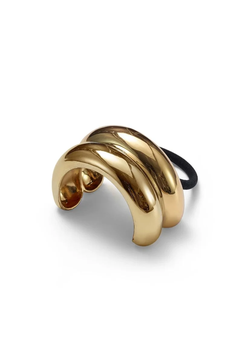 Lelet Ny Modern Polished Double Arch Hair Cuff