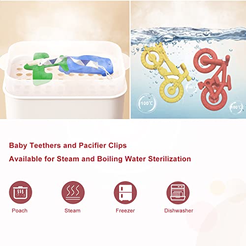 SJDSND Teething Toys for Babies 6-12 Months 12-18 Months, Teether Toys, Baby Chew Toys, BPA Free Teething Toys, Baby Teether, Transportation Tools Shape Teethers, Baby Toys for Boys Girls (6 Pack) - Image 5
