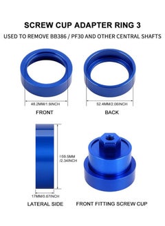 Excefore Professional Bicycle Bottom Bracket Install and Removal Tool Kit, Durable Bike Bottom Bracket Remover Bike Removal Tool Kit for Bb86 / Pf30 / 92/386  - Image 5