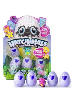 HATCHIMALS Hatchimals - CollEGGtibles - 4-Pack + Bonus (Styles & Colors May Vary) by Spin Master  - Image 2