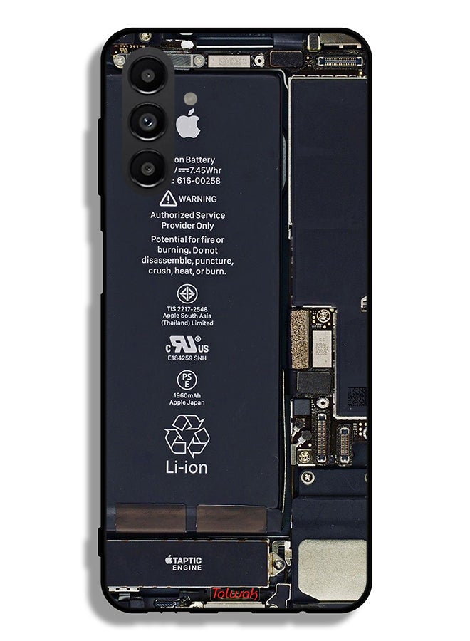 Tolwak Samsung Galaxy A04s Protective Case Cover Phone Circuit Pattern - Image 1