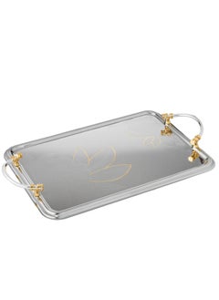 Dania 3 Piece Tray Set Silver&gold 48x34x2 cm  - Image 2