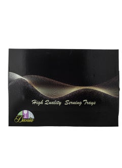 Dania 3 Piece Tray Set Silver&gold 48x34x2 cm  - Image 4