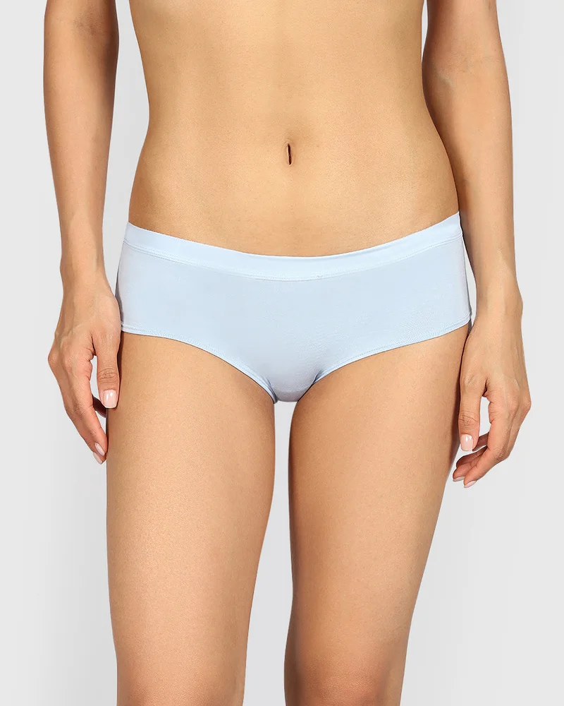 La Senza La Senza Ultrasoft Subdued Blue Modal Hipster Panties