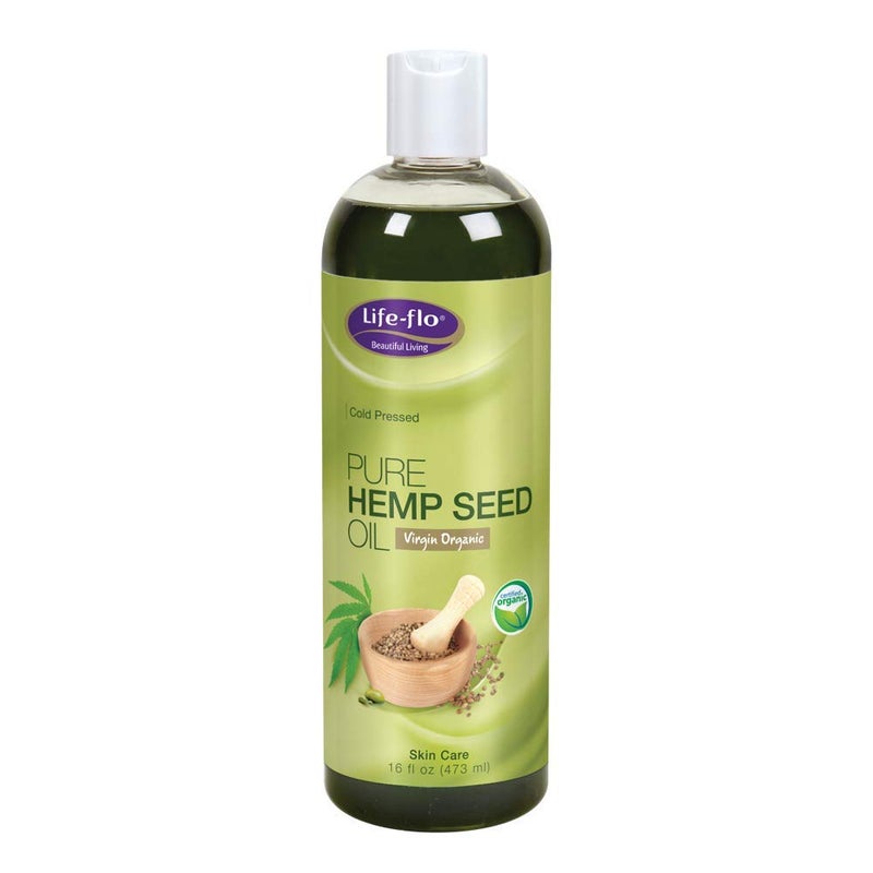 LIFEFLO Carrier Oil 16oz Pure Hempseed Oil