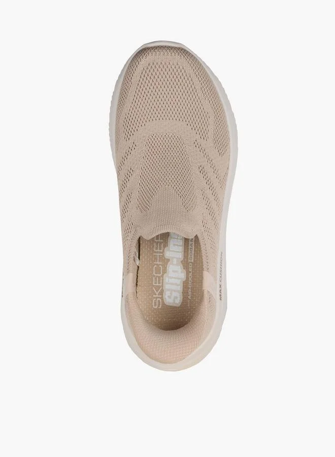 SKECHERS Women Go Walk Max Hyper Burst Slip-On Sports Shoes