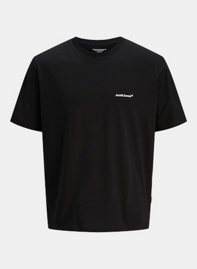 JACK & JONES Mens Split Back Tee Crew Neck - Image 5