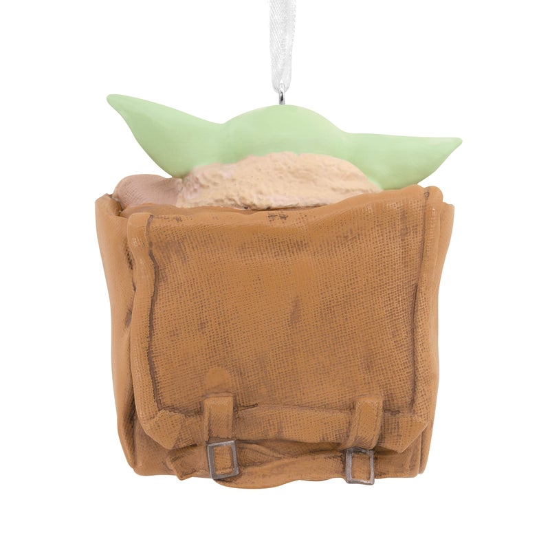 Hallmark Star Wars: The Mandalorian Grogu in Bag Christmas Ornament, May The 4th - Image 2