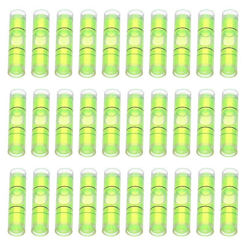 High Precision Mini Bubble Levels 8X35Mm Cylindrical 50Pcs Tool For Picture Frame Hanging RV Camping - Image 2