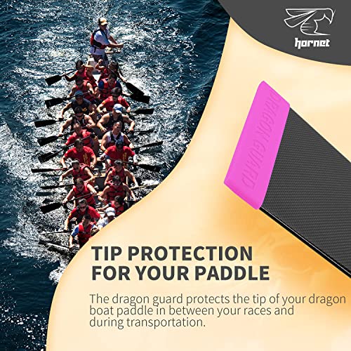 Dragon Guard Tip Protector for Dragon Boat Paddles (pink) - Image 3