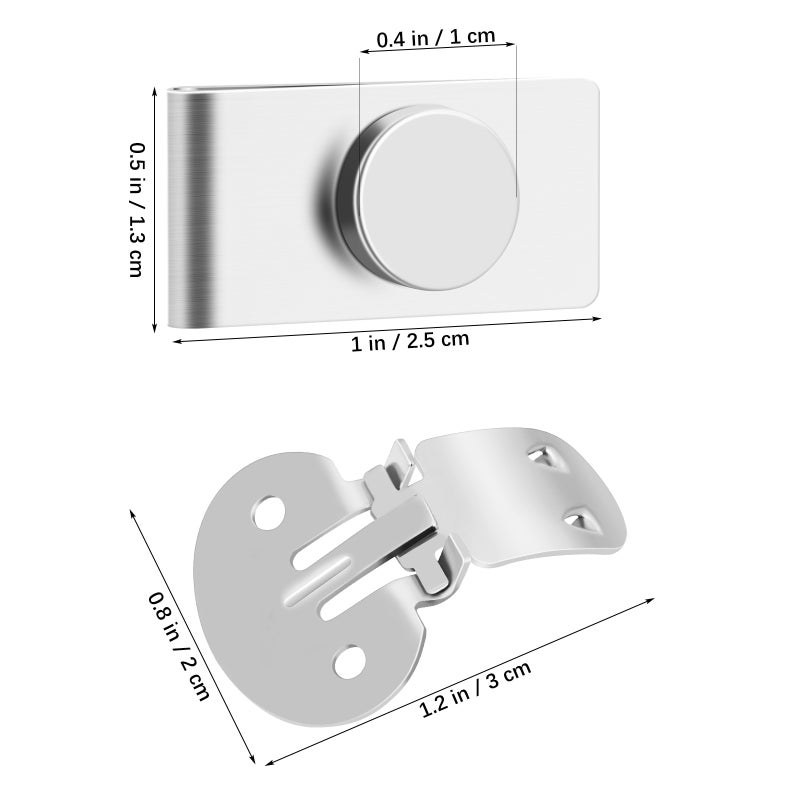 1 Tie Stay Clip Men Tie Clip Necktie Management Tool Tie Holder Business Attire Tie Accessory - Image 3