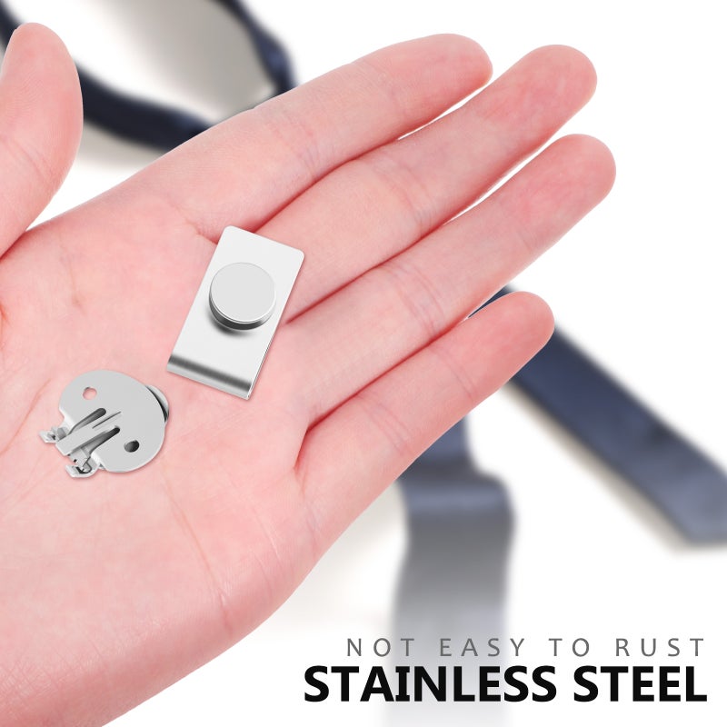 1 Tie Stay Clip Men Tie Clip Necktie Management Tool Tie Holder Business Attire Tie Accessory - Image 2