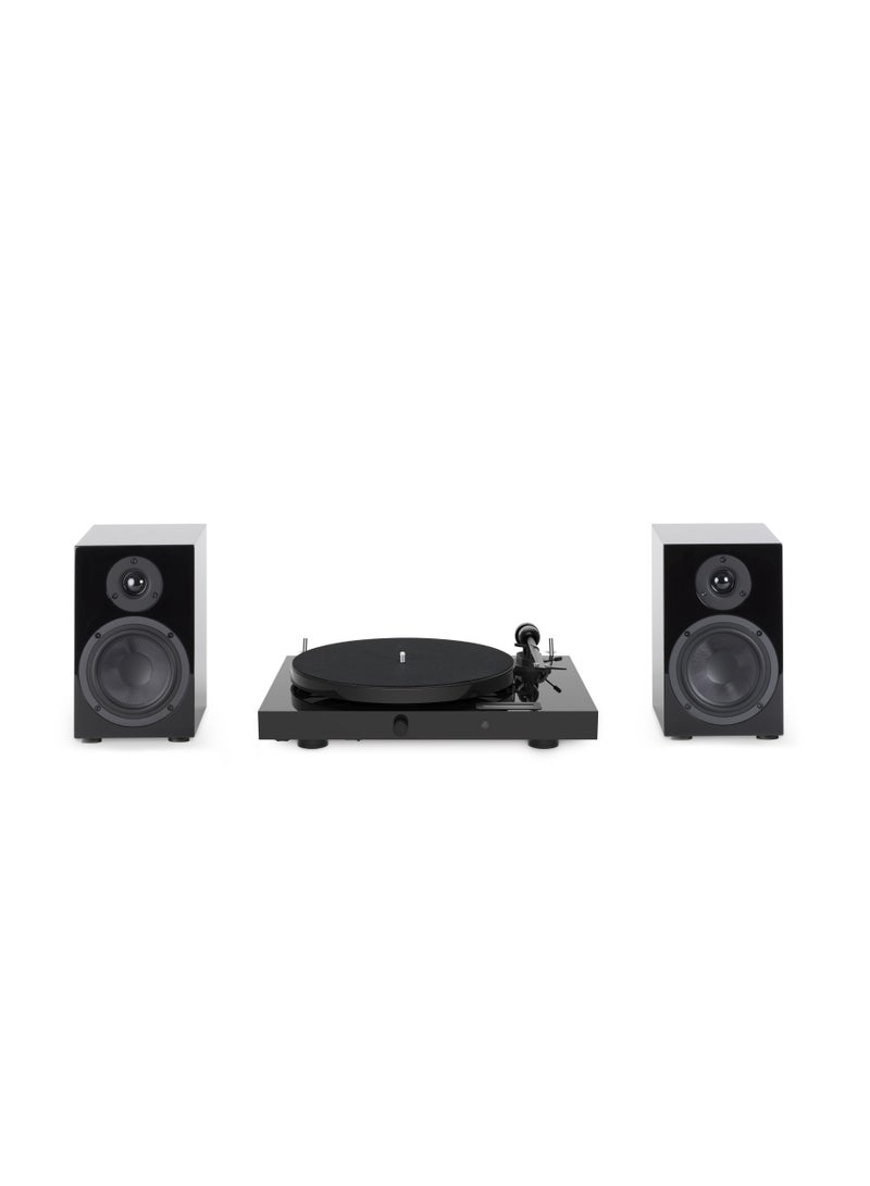 Pro-ject Set Jukebox E1 + Speaker Box 5 UK Int Piano-Black - Image 2