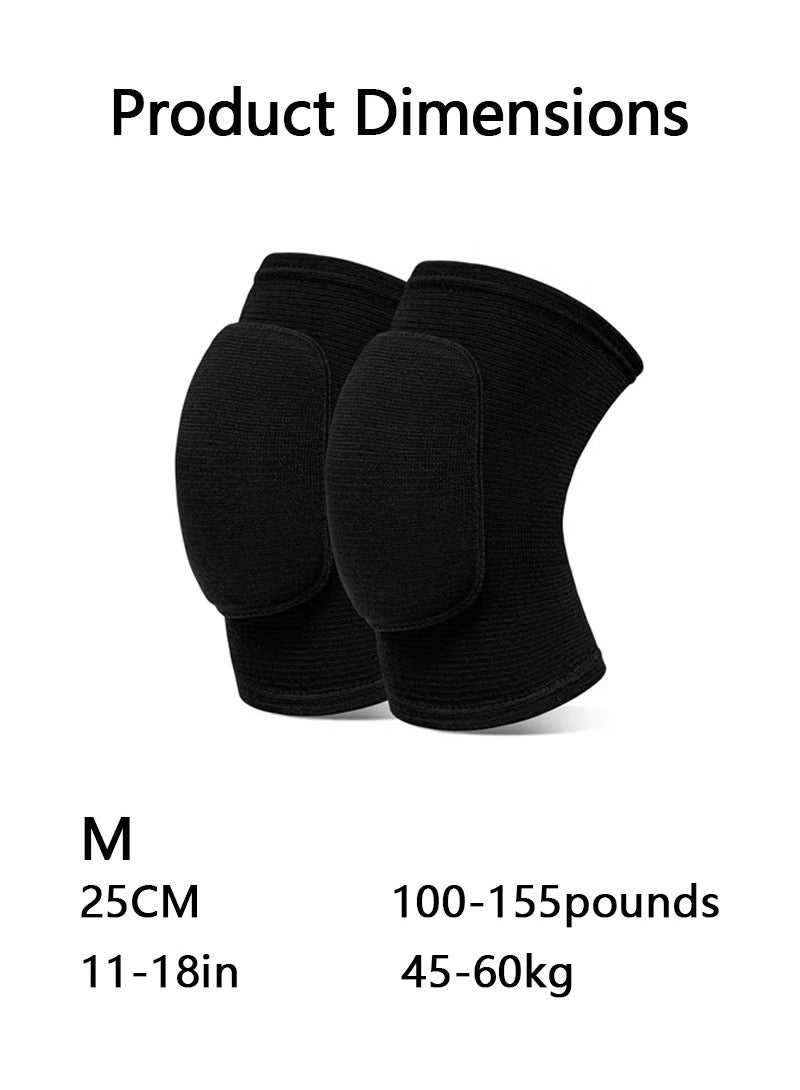 بابونا واقيات ركبة ناعمة وجيدة التهوية من قطعتين، للبالغين والأطفال، واقيات ركبة واقية للكرة الطائرة والرقص وكرة القدم واليوغا وكرة السلة والتزلج - Image 2