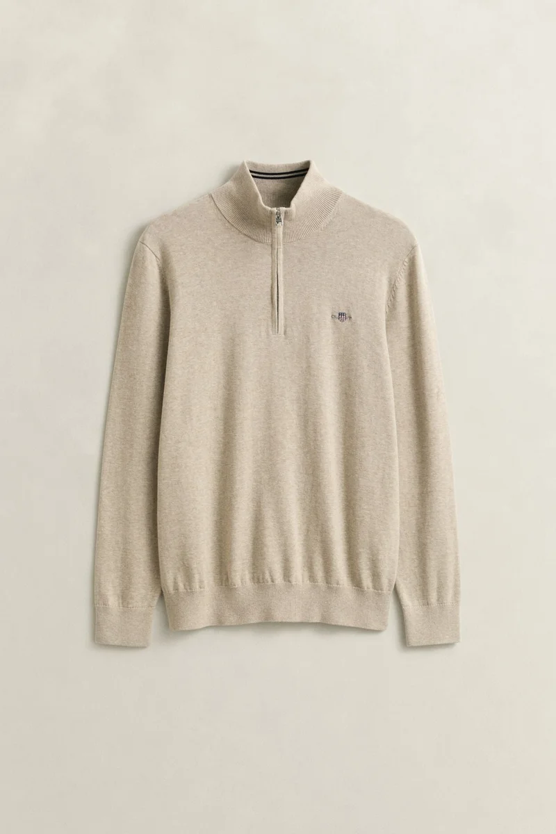 GANT  Classic Cotton Half Zip for Men | Best Price UAE