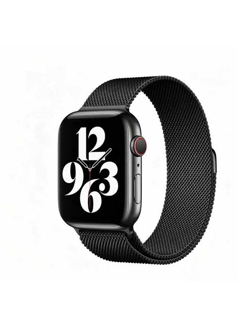 Apple Watch Strap 45mm, 44mm, 42mm, Milanese Replacement Strap, Suitable for iWatch Series 9/8/7/SE/6/5/4/3/2/1