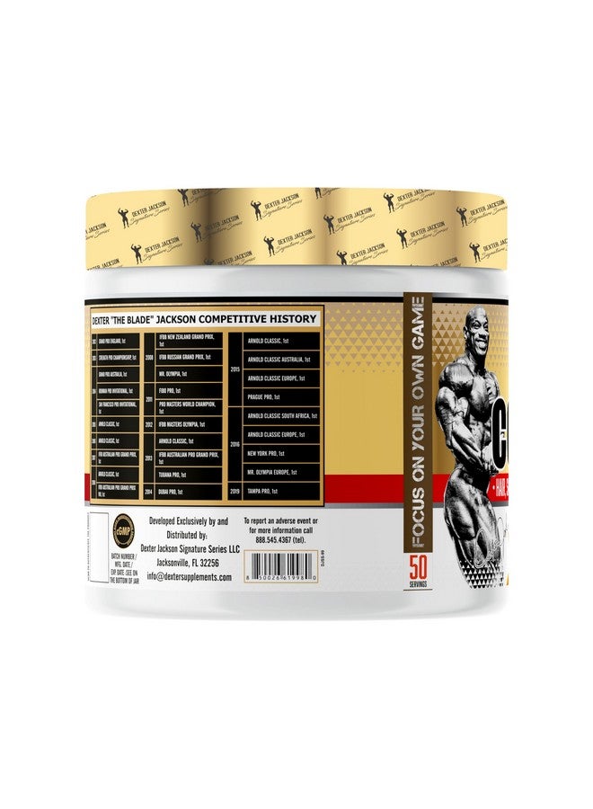 DEXTER JACKSON Gold Series Collagen | 550g (50 Serving, Orange) - Image 2
