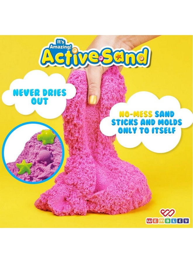 Wembley 3 in 1 Big Creative Box - Slime Lab Active Sand Art Magic Bouncy Balls for Kids | Creative Toys for Kids | Indoor Games | DIY Kids Craft Activity Kit - Ideal for Gift - Image 3