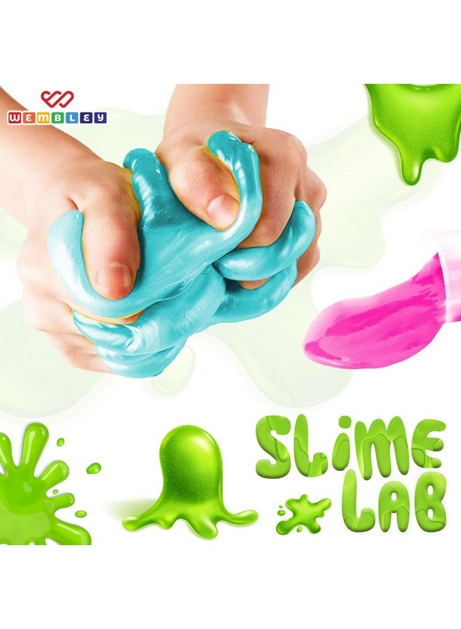 Wembley 3 in 1 Big Creative Box - Slime Lab Active Sand Art Magic Bouncy Balls for Kids | Creative Toys for Kids | Indoor Games | DIY Kids Craft Activity Kit - Ideal for Gift - Image 5