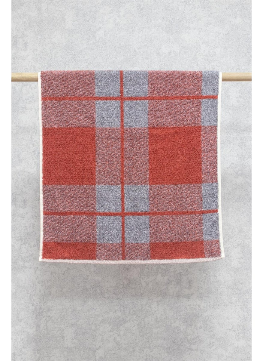 class Combed Cotton 50 x 100 cm Yarn Dyed 2 Piece Set Plaid V2  - Image 3