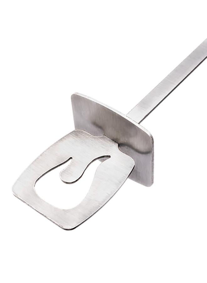 Charbroil 4-Piece Heavy Duty BBQ Skewers with Sliders Silver - Image 3