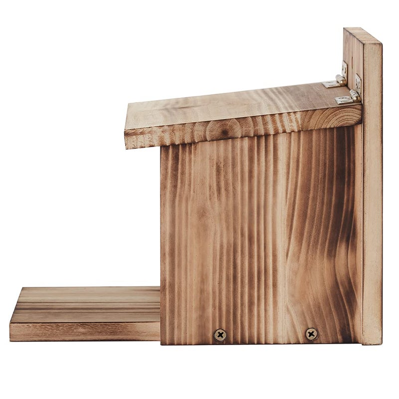 Freezing point Wooden Squirrel Feeder Picnic Table Food Feeder for Outside House Backyard Funny Gifts - Image 2