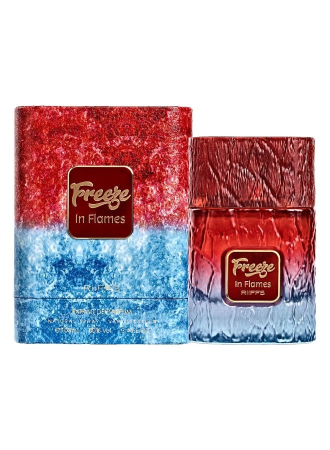 ريفس عطر "فريز إن فليمز" (Freeze in Flames) من "ريفز" (Riiffs) للنساء والرجال - إكستريت دو بارفان (تركيز عالٍ) - 100 مل - Image 2