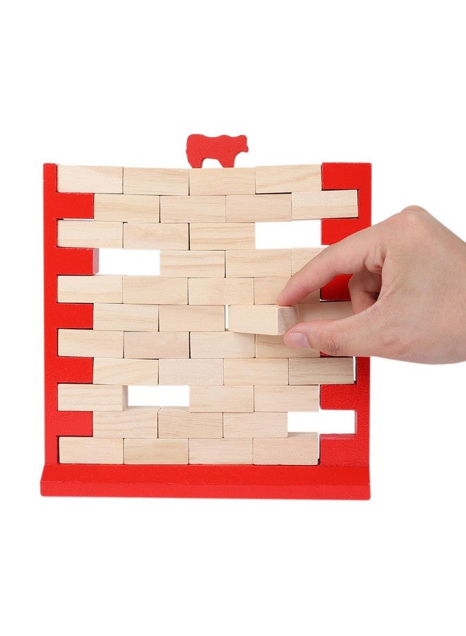 GOTHINK Brick Wall Game, Fun Family Game for Boys and Girls, Develop Skills and Strategy, Perfect for Indoor and Outdoor Parties, Family Game Nights, and More - Image 4