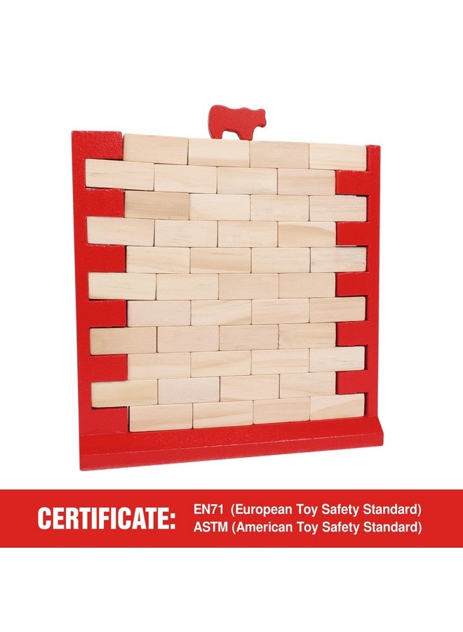 GOTHINK Brick Wall Game, Fun Family Game for Boys and Girls, Develop Skills and Strategy, Perfect for Indoor and Outdoor Parties, Family Game Nights, and More - Image 3