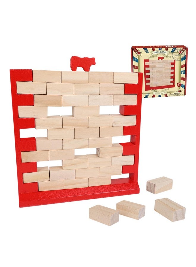GOTHINK Brick Wall Game, Fun Family Game for Boys and Girls, Develop Skills and Strategy, Perfect for Indoor and Outdoor Parties, Family Game Nights, and More - Image 1