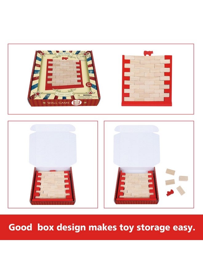 GOTHINK Brick Wall Game, Fun Family Game for Boys and Girls, Develop Skills and Strategy, Perfect for Indoor and Outdoor Parties, Family Game Nights, and More - Image 5