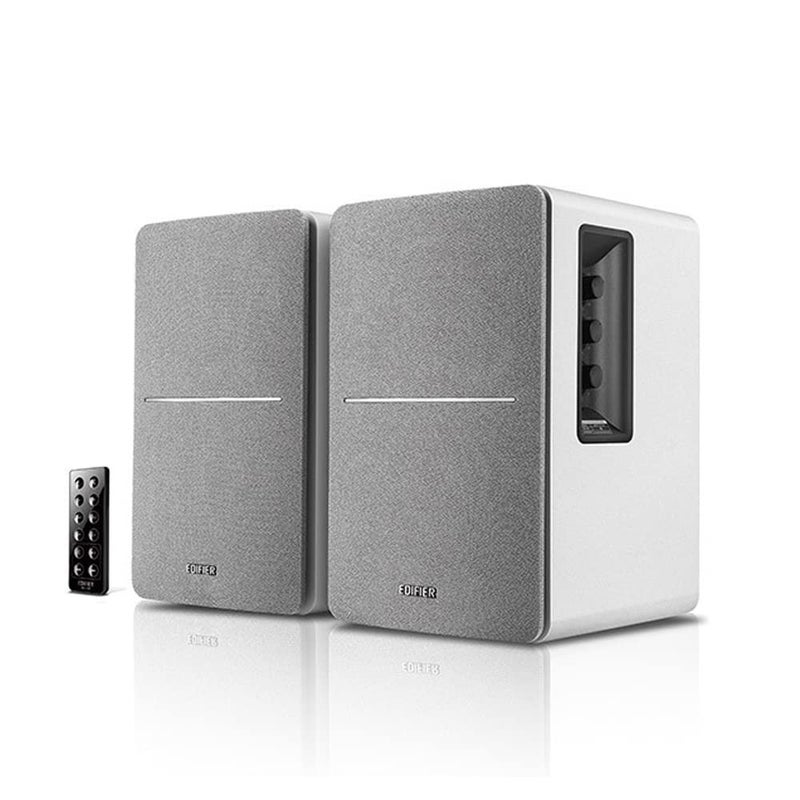 EDIFIER مكبرات صوت إديفير R1280DB بلوتوث المدعومة - مدخل بصري - مراقبات استوديو لاسلكية - مكبر صوت 4 بوصة بالقرب من المجال - 42 واط RMS - أبيض - Image 1