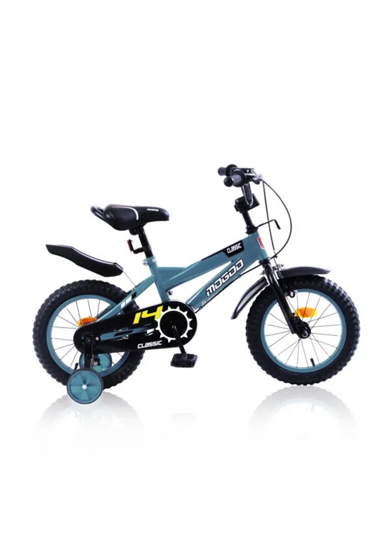 MOGOO - Classic 14 Inch Bicycle - Grey - Image 1
