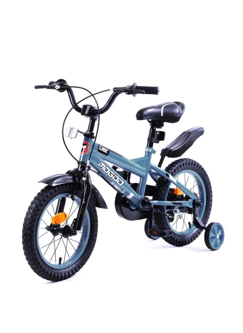 MOGOO - Classic 14 Inch Bicycle - Grey - Image 1