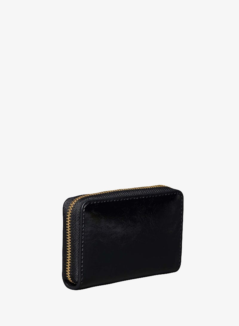 CALVIN KLEIN Foil Logo Zip-Around Glossy Wallet - Image 2