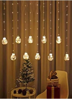 Generic Curtain Star in Crescent -3m -Ramadan Decoration -LED  - Image 1