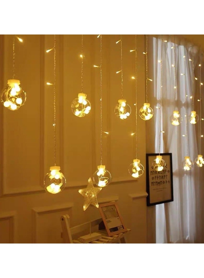 Generic Curtain Star in Crescent -3m -Ramadan Decoration -LED - Image 2