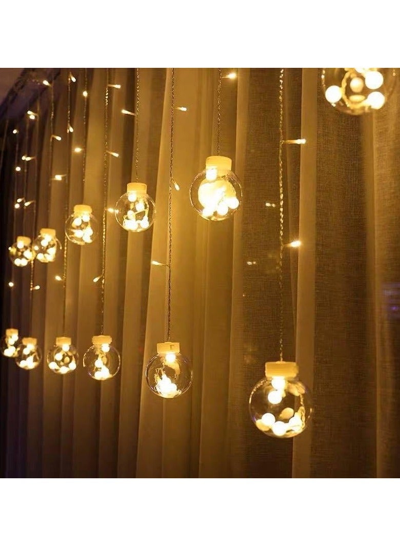 Generic Curtain Star in Crescent -3m -Ramadan Decoration -LED - Image 5