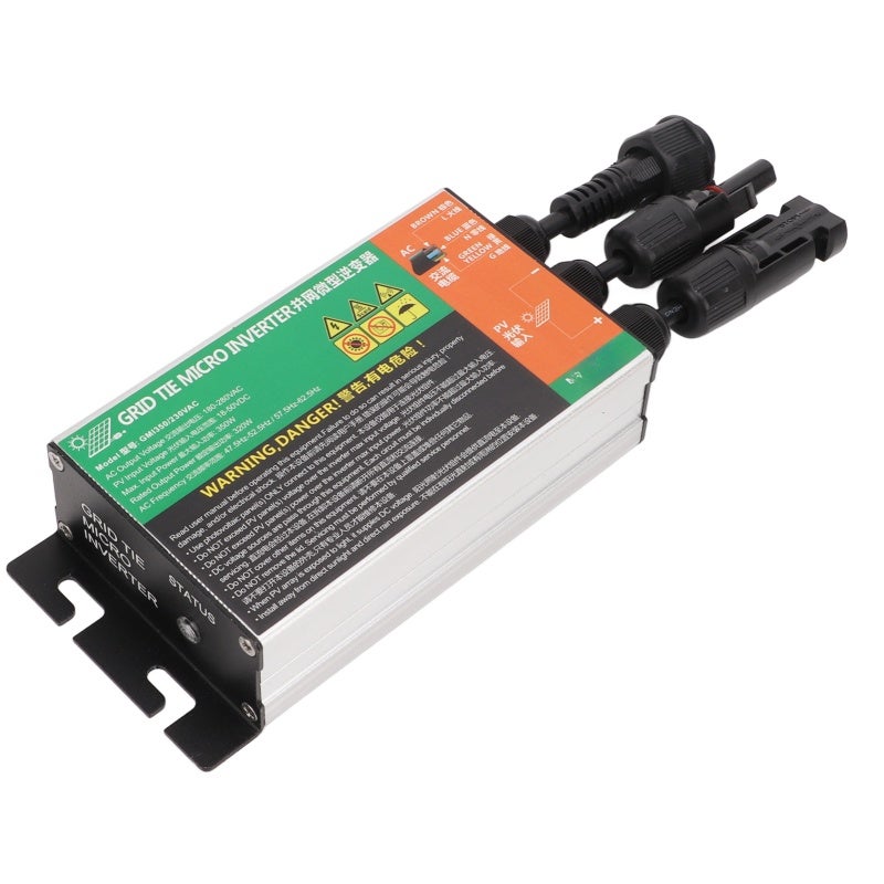 Solar Micro Inverter 350W Aluminum Alloy Wear Resistant - IP55 Waterproof Grid Connected Inverter for Small Solar Systems - Image 5