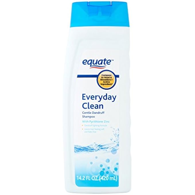 Equate Everyday Clean Pyrithione Zinc Dandruff Shampoo, 14.2oz, Compare to Head & Shoulders