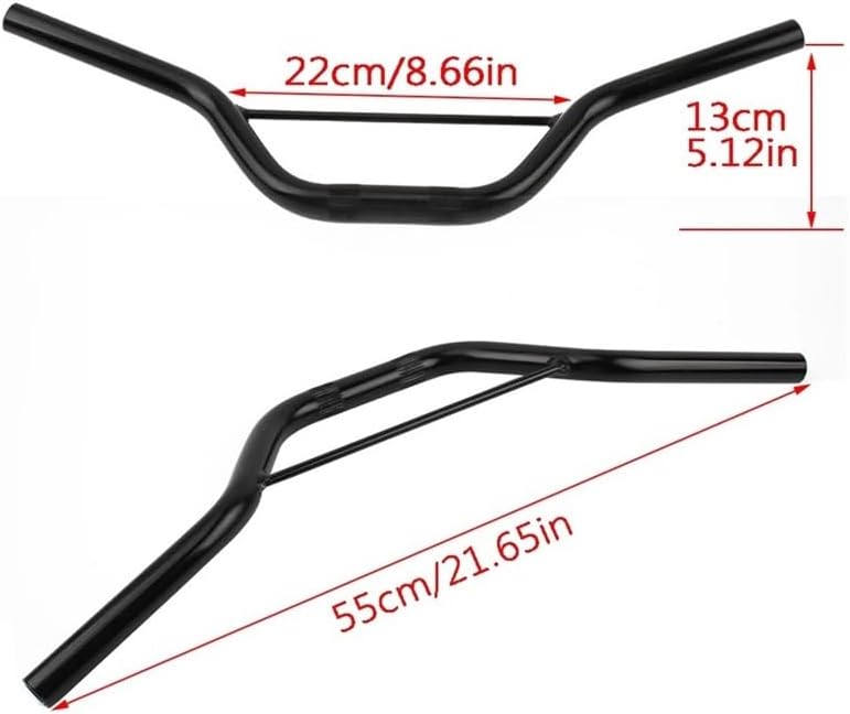Universal Motorcycle Handlebar 7/8 Inch 22mm For With 47cc 49cc 50cc Mini Small Off-Road(B) - Image 3