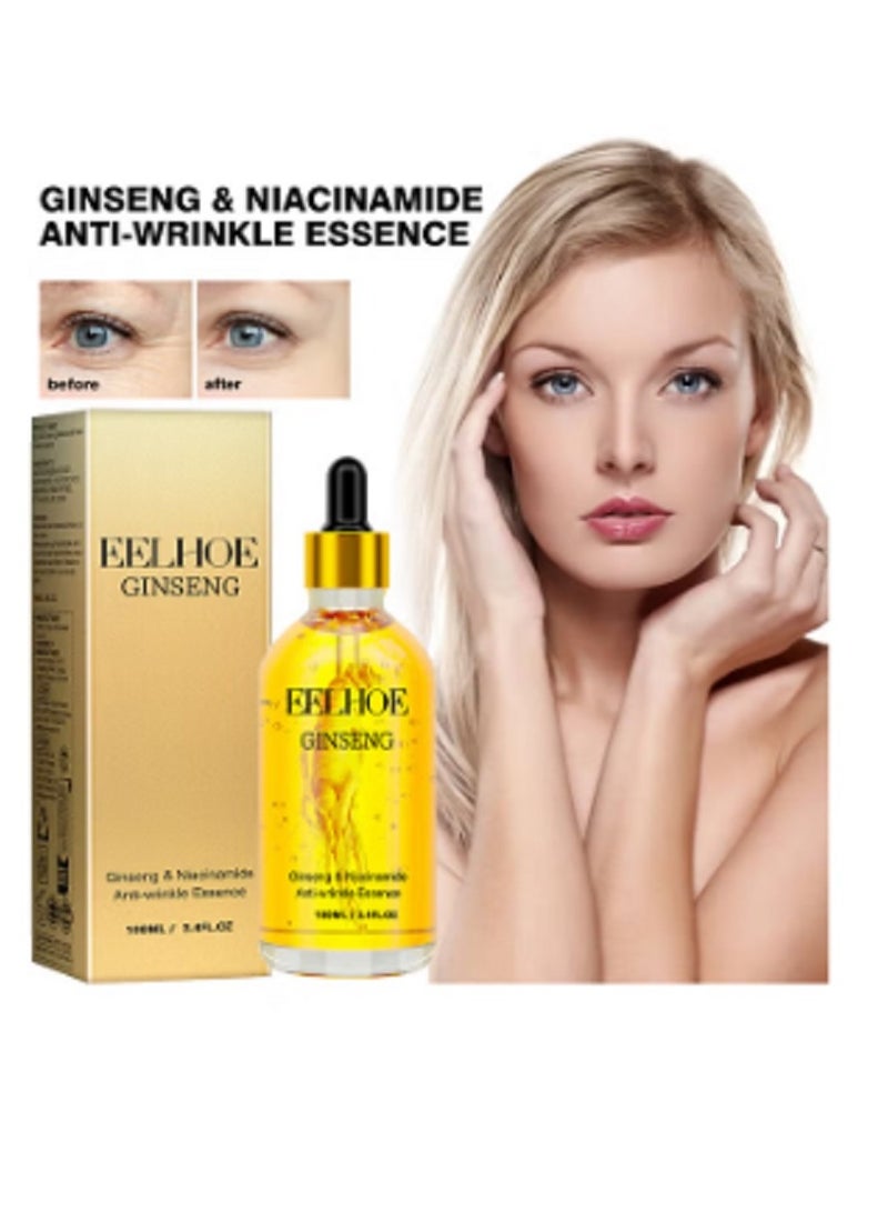 EELHOE One Ginseng Per Bottle, Ginseng Polypeptide Anti-Wrinkle Essence, Ginseng Anti Ageing Serum for Women - Image 2