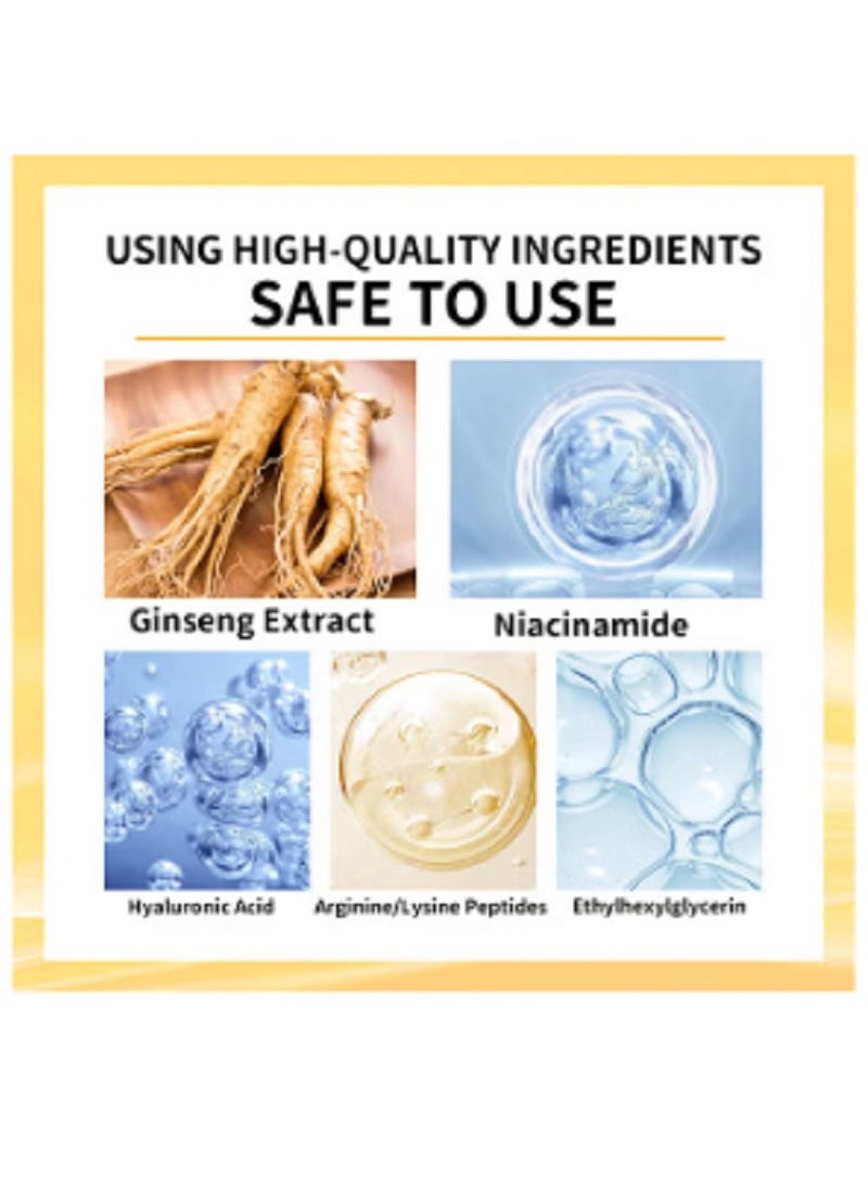 EELHOE One Ginseng Per Bottle, Ginseng Polypeptide Anti-Wrinkle Essence, Ginseng Anti Ageing Serum for Women - Image 3