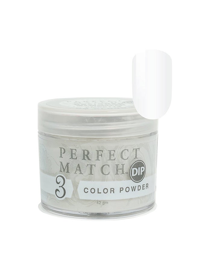 Lechat Nail Dipping Powder Flawless White 42g, Dip Acrylic Powder Nail Art Manicure System by Perfect Match PMDP007