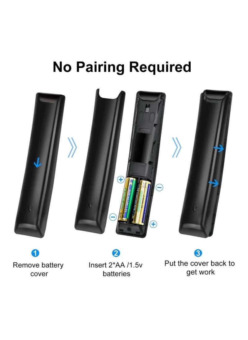 manar - ORIGINAL QUALITY Newest Universal Remote Control for All Samsung TV Remote Compatible All Samsung Smart LED QLED UHD SUHD HDR LCD Frame Curved Solar HDTV 4K 8K 3D TVs BN59-01312A - Image 1