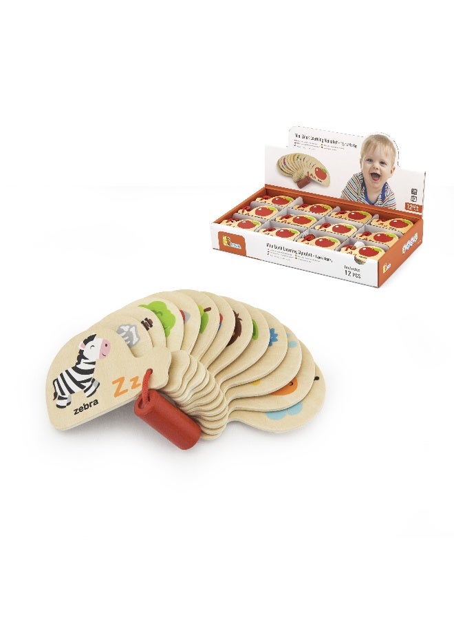 Viga Mini Book Learning Alphabet - 12pcs/display - Image 4