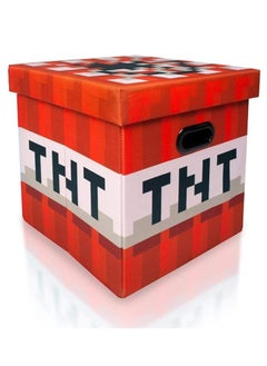 General Minecraft Treasure box lawn TNT storage box Stool sitting Large capacity storage stool box (38 * 38 * 38cm)  - Image 1