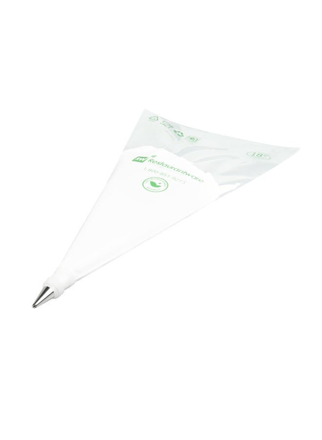 Restaurantware Pastry Tek Piping Tip, 1 Open Star Decorating Tip - #18, Dent-Resistant, Stainless Steel Icing Tip, Dishwasher-Safe, Decorate Cupcakes, Cakes, or Cookies - Image 2