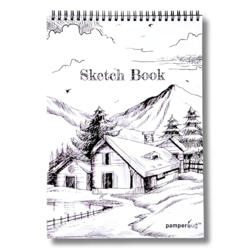 OFIXO A5 Sketchbook 50 Sheet -5.8 x 8.3 Inch 140 GSM| Top Spiral-Bound Sketchpad for Artists & Academic use (Pack of 2) - Image 5