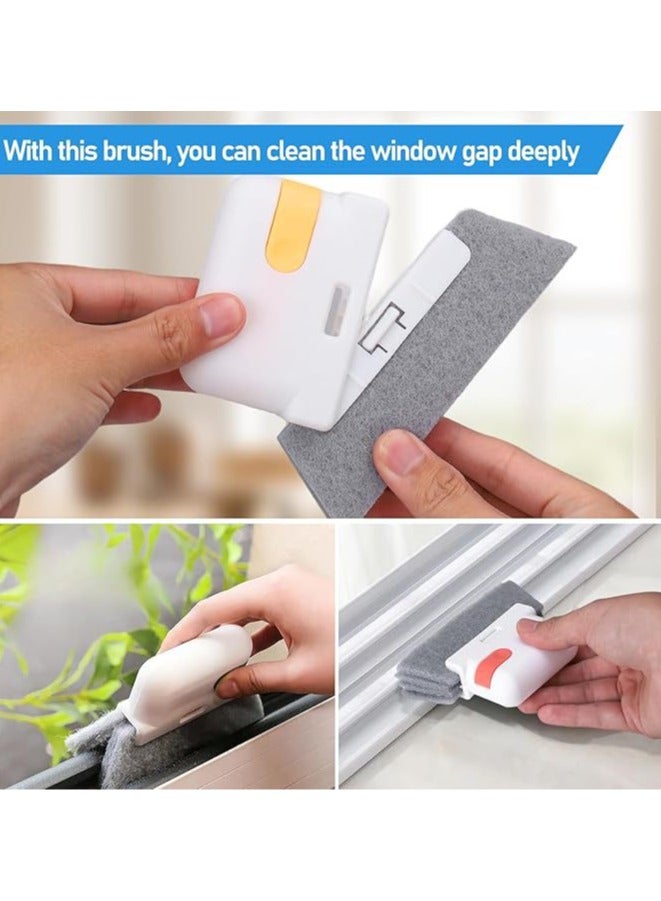 general 7 Pieces Window Track Cleaner Set Window Groove Cleaning Brush Tools - Image 3